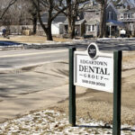 Edgartown Dental Group's Sign Board in Edgartown, MA.